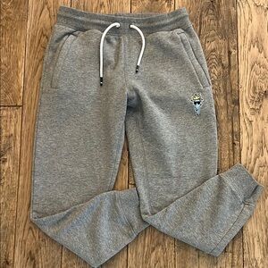 GOAT USA Gray Fleece Jogger Pants